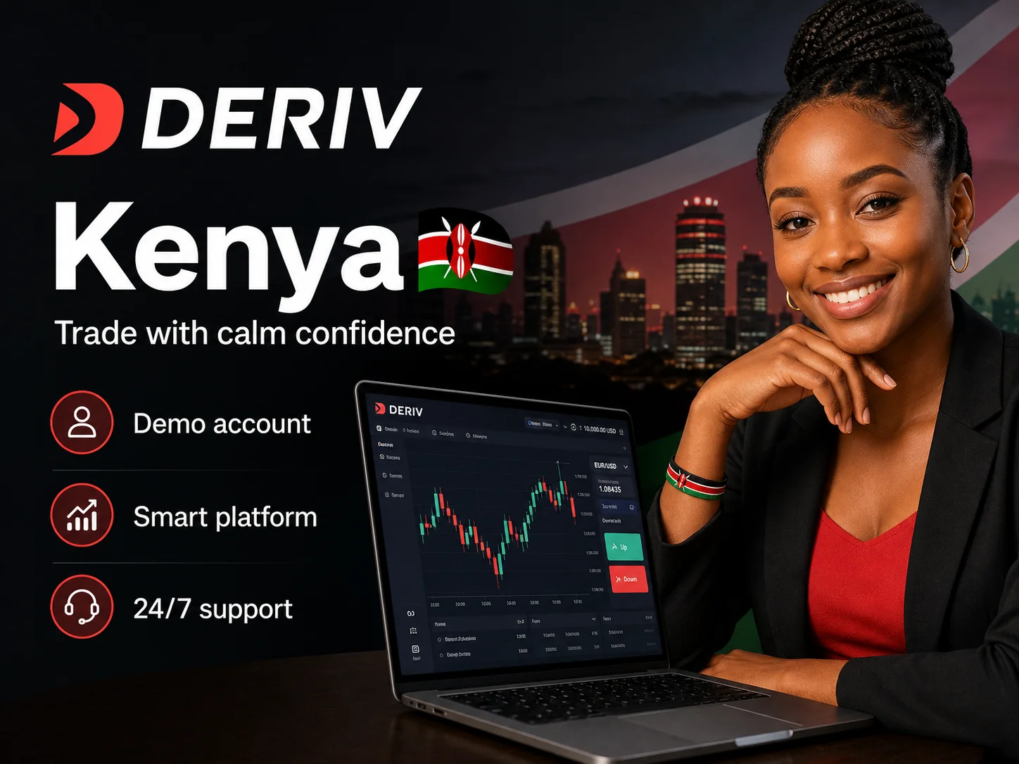 Deriv Review for Kenya Traders